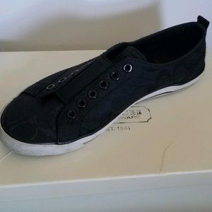 Coach Black Sneakers (Size 7.5)